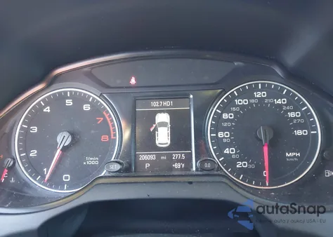 2012 Audi Q5 3.2 Premium Plus z USA, uszkodzony, nr VIN WA1DKAFP1CA053613